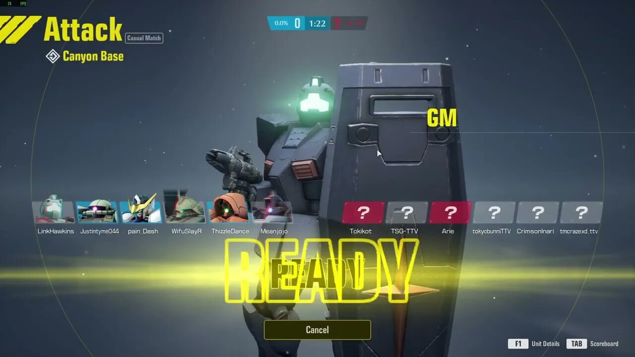 Running into @tmcraze3414 | Gundam Evolution | Casual | Commentary | Full Game