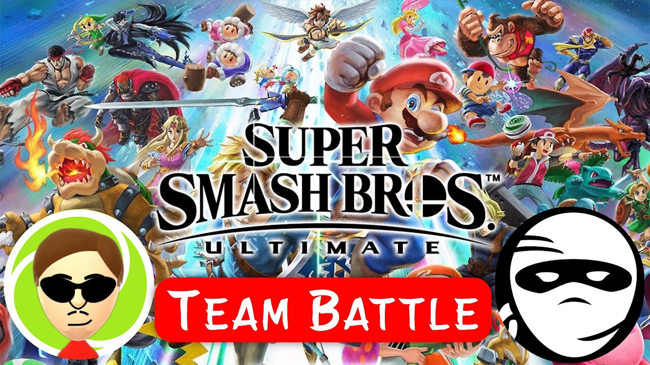 SSBU Multiplayer Versus (Team Savvy vs. Team Ninja)