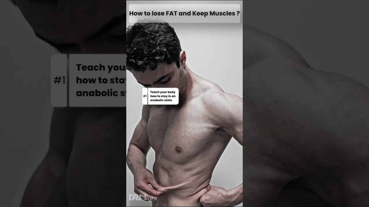How to Lose FAT and Keep Muscles ? #shredded #fatloss #shorts