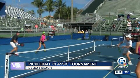 Pickleball classic tournament held in Delray Beach