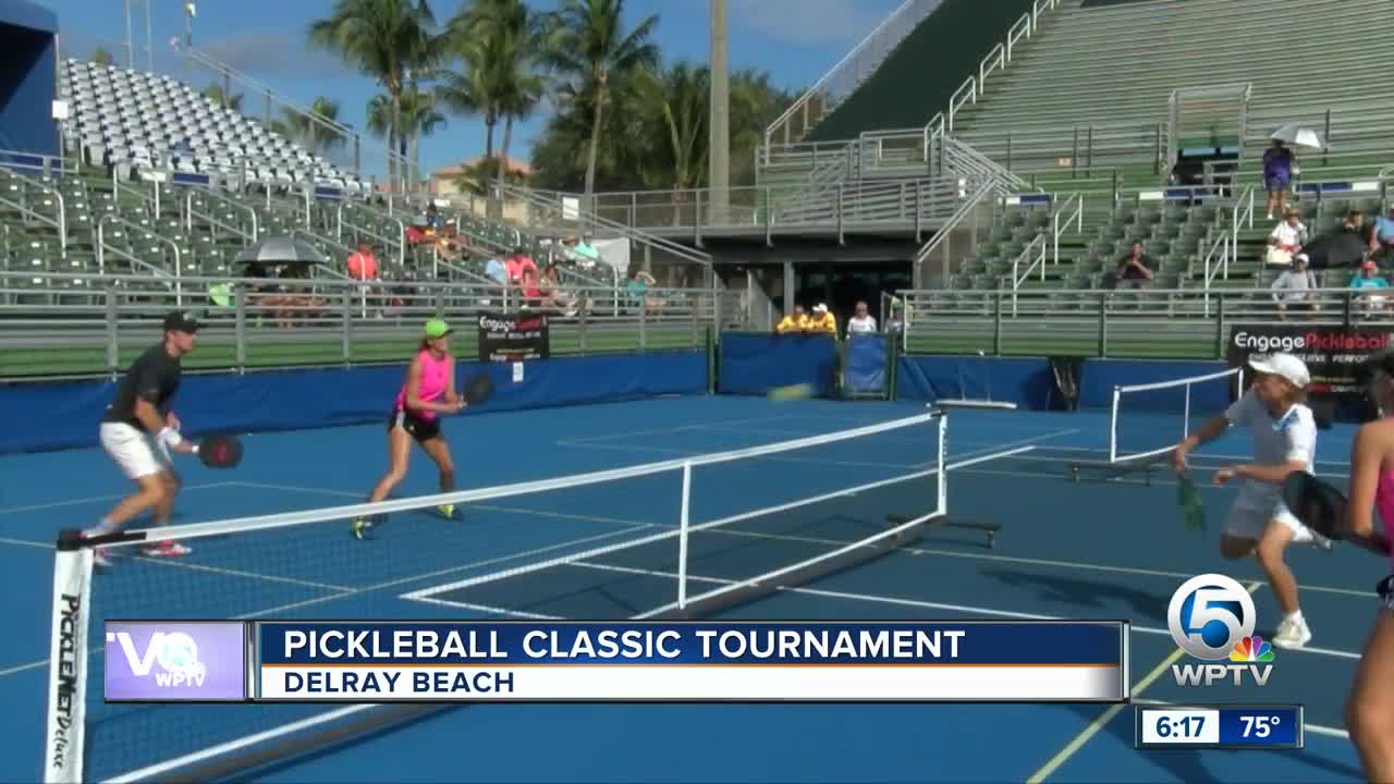 Pickleball classic tournament held in Delray Beach