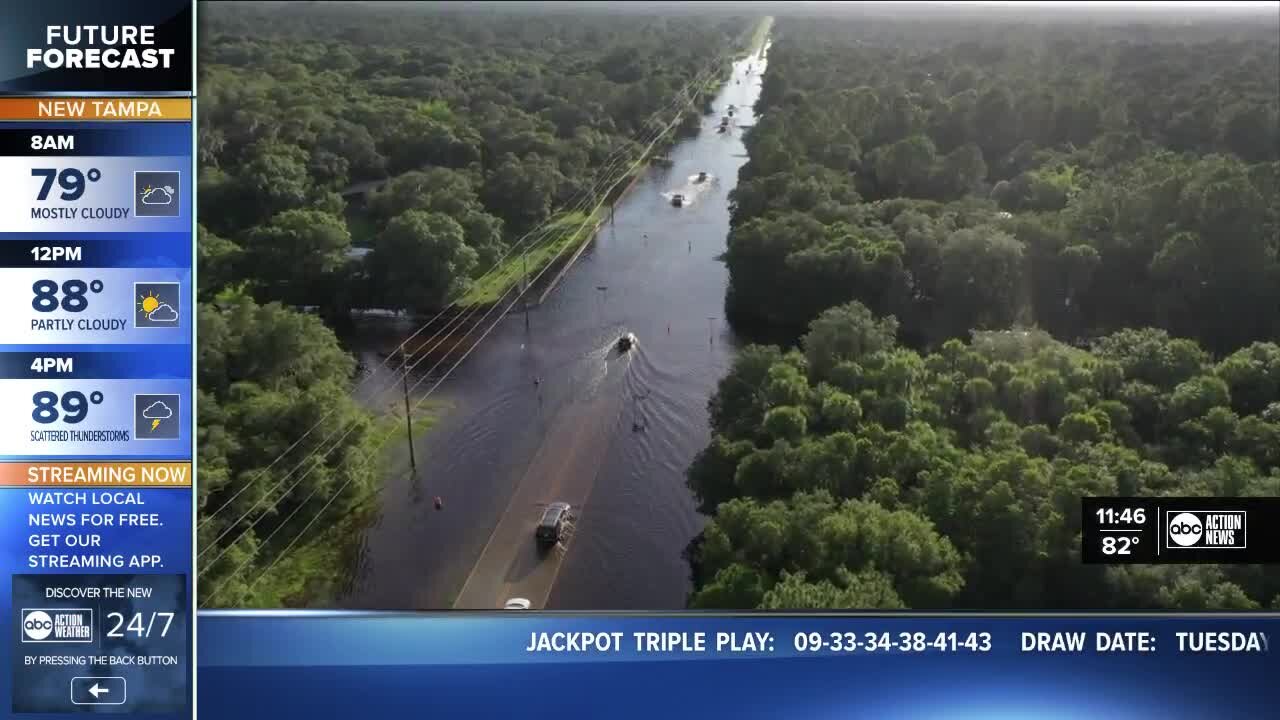 North Port homeowners see flooding after Elsa
