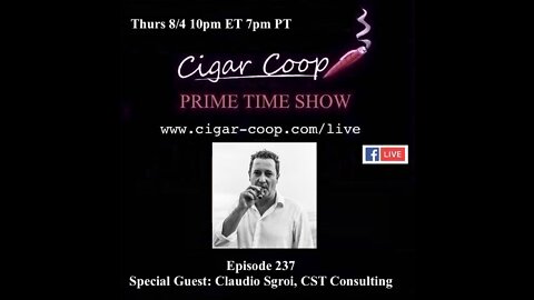 Prime Time Episode 237: Claudio Sgroi, CST Consulting