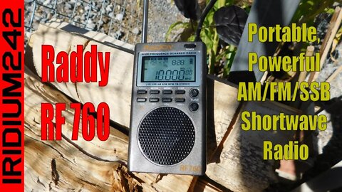 The Raddy RF760: Portable, Powerful AM FM SSB Shortwave Radio