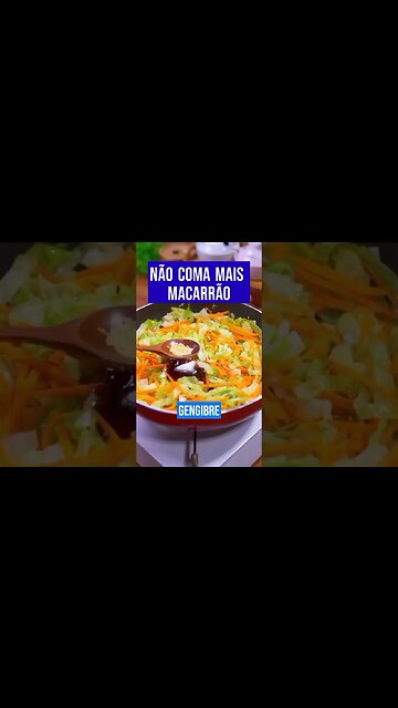 MACARRÃO LOWCARB SUPER GOSTOSO 😍🍝 | Receitas #Shorts