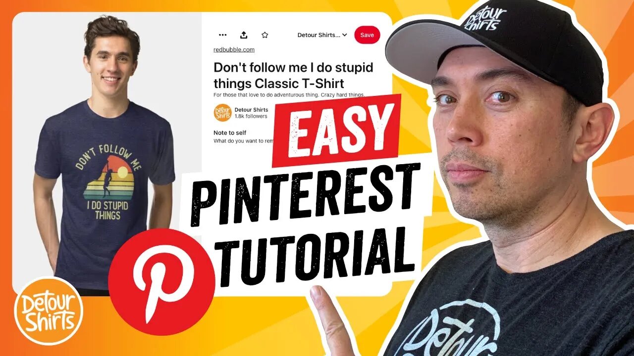 How to Use Pinterest with RedBubble for Beginners on Print on Demand | Get More Views