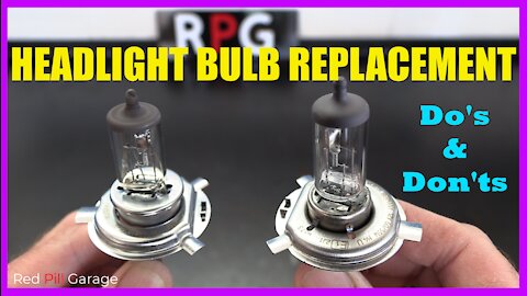 How To Replace a Headlight Bulb Easily (Detailed). Ep13