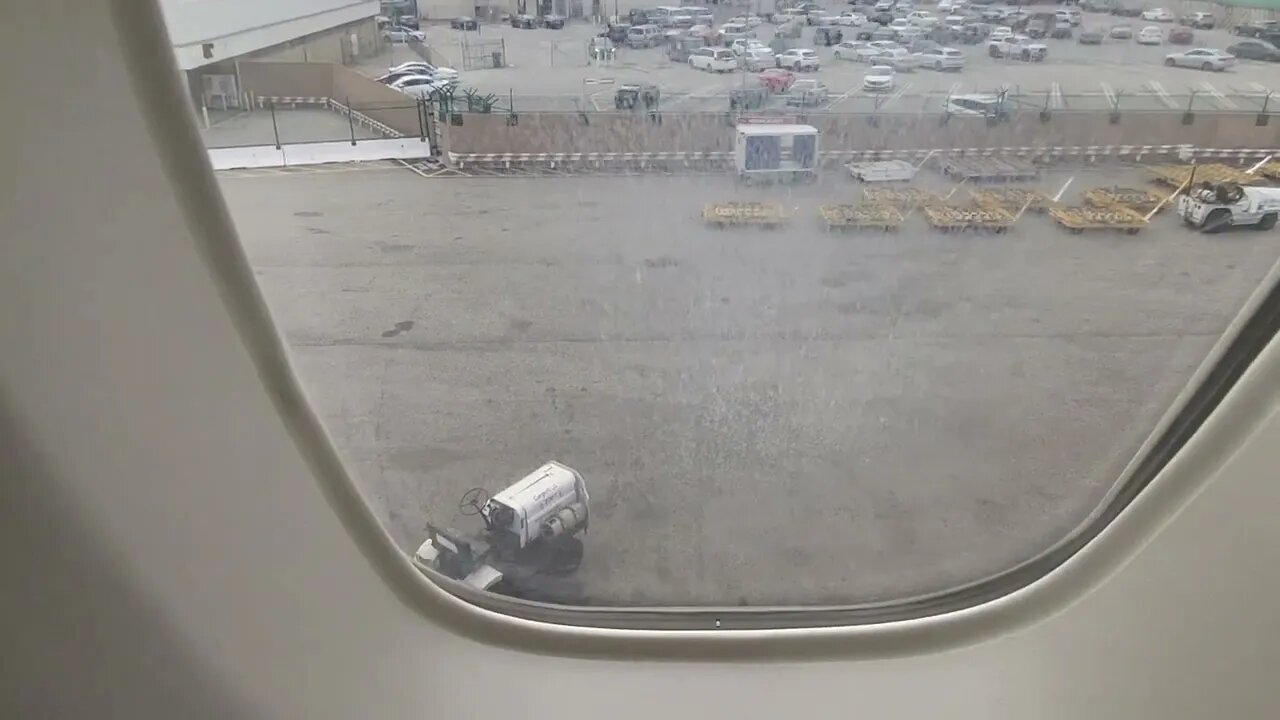 Parte superior del avión Boeing B747-400 carguero (Jul/2019).