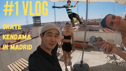 Skateboarding in Madrid! 1st Rumble video :)