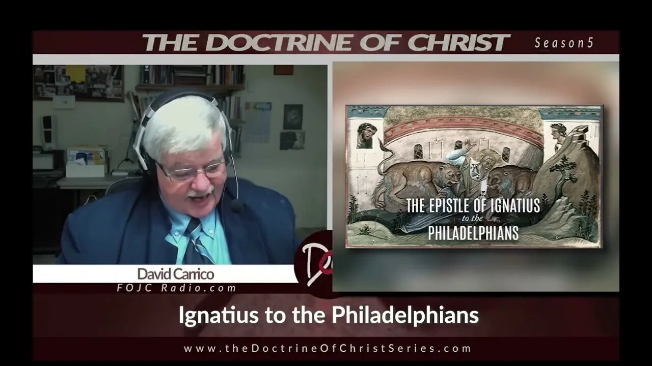 The Doctrine of Christ: Book of Revelation 3:9 Synagogue of Satan - Dispensational Error S5:EP18 DOC