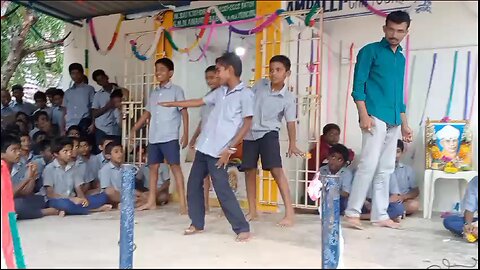 My son Dance Performance in school