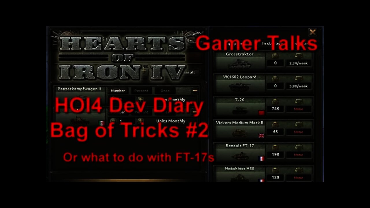 Gamer talks: HOI4 Dev Diary - Bag of Tricks #2