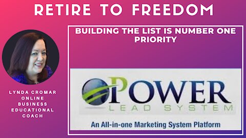 Building The List Is Number One Priority