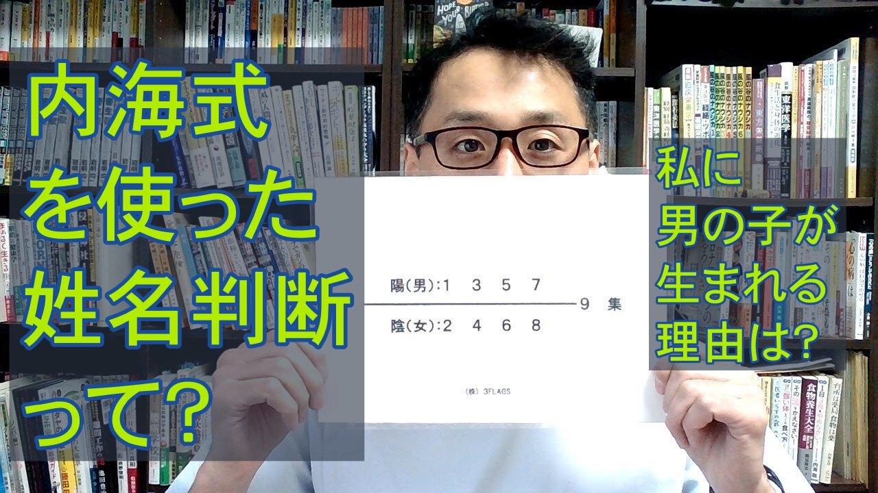 健康を意識しない生き方食べ方考え方 〜大森式姓名判断〜