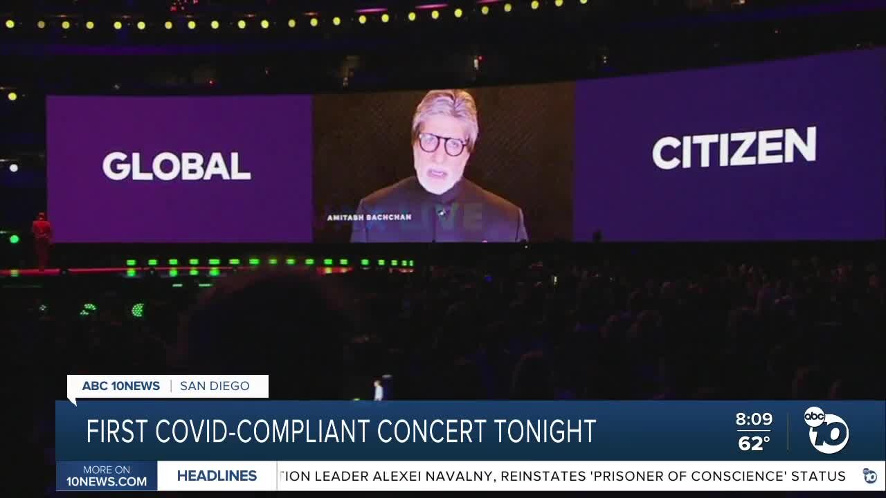 Vacs Live! a vaccine support concert to help spread the vaccine around the world