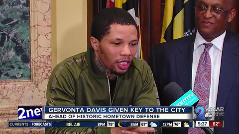 Gervanta Davis given key to city ahead of hometown defense