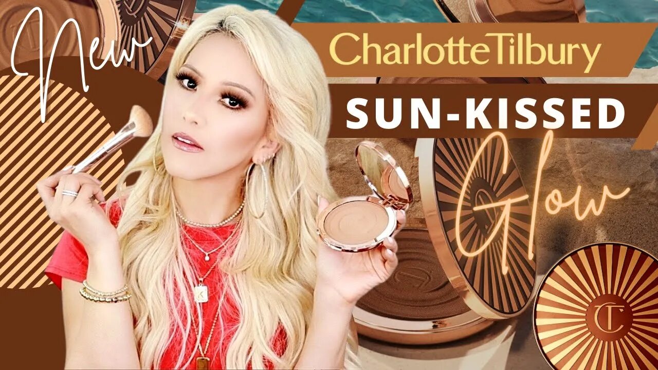 NEW! CHARLOTTE TILBURY BEAUTIFUL SKIN CREAM BRONZER | SUN-KISSED GLOW BRONZERS FAIR & MEDIUM ☀️