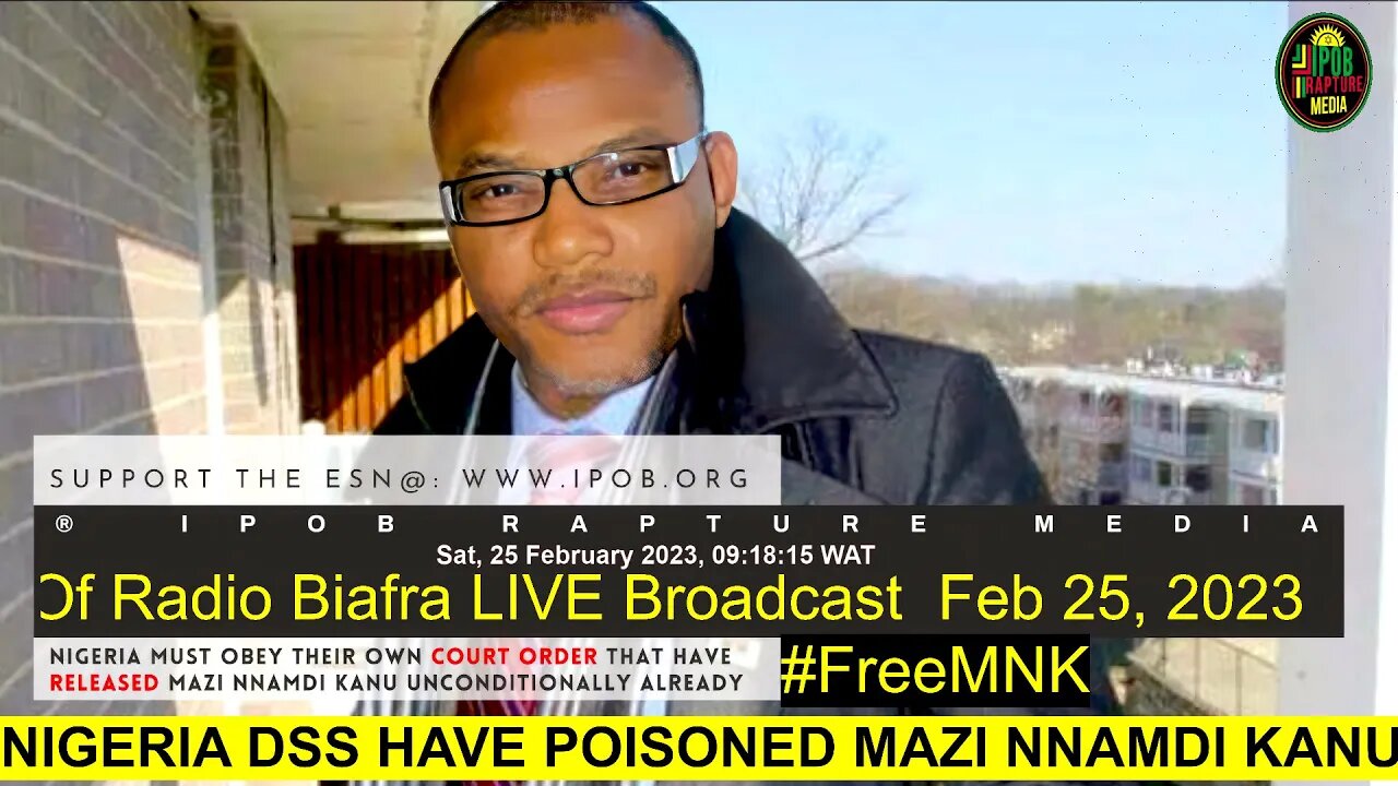 Welcome To The University Of Radio Biafra LIVE Broadcast | Feb 25, 2023