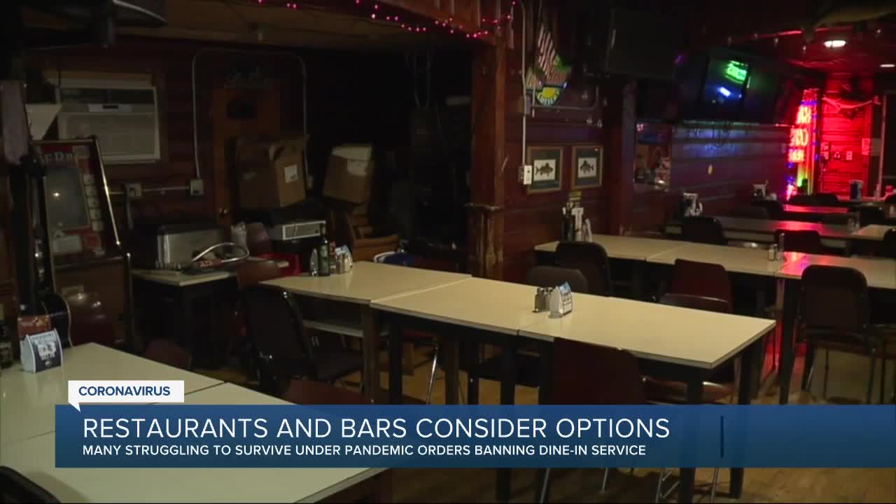 'We want to get our people back to work.' Restaurant and bar owners trying to find compromise amid COVID-19 shutdown