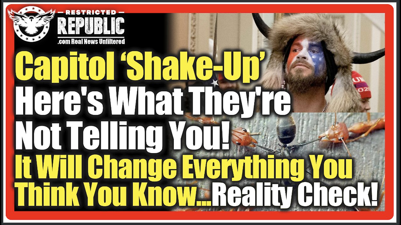 Capitol ‘Shake-Up’ Here's What They're Not Telling You! It Will Change EVERYTHING You THINK You Know