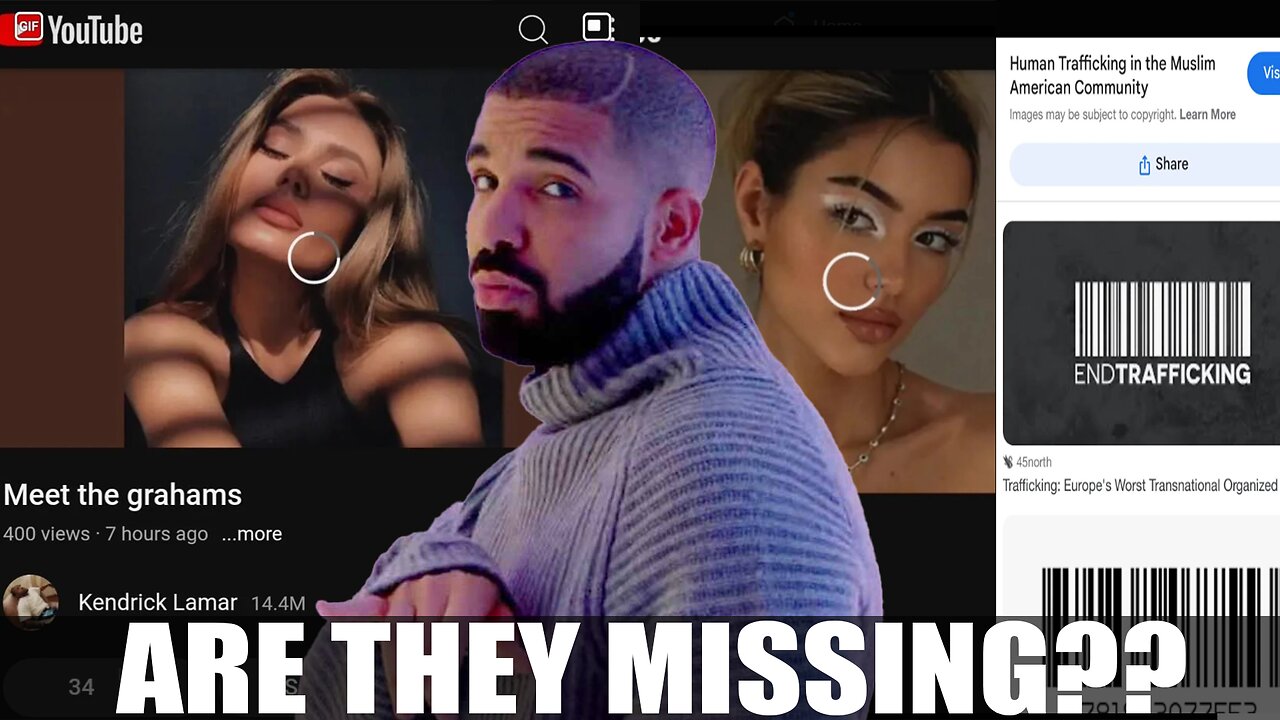 Kendrick Lamar's Account Posted 3 Videos of 3 Women Drake $ex Trafficked?!?!