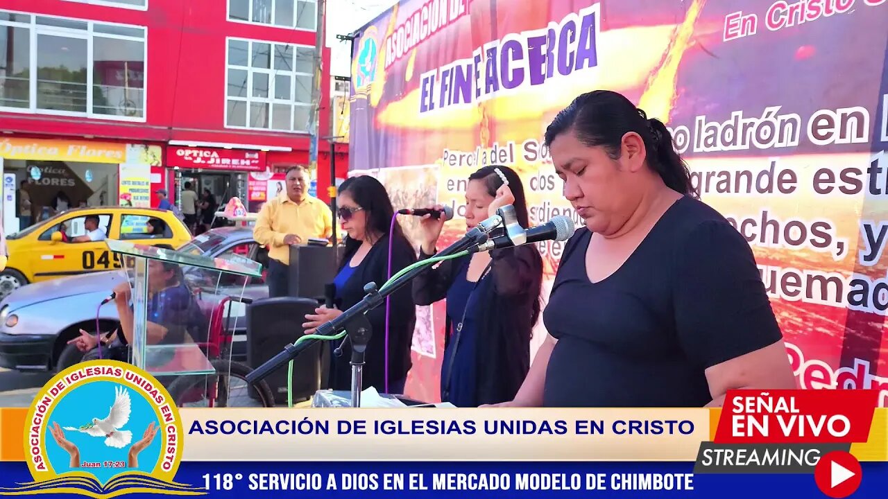 118° SERVICIO A DIOS EN EL MERCADO MODELO DE CHIMBOTE