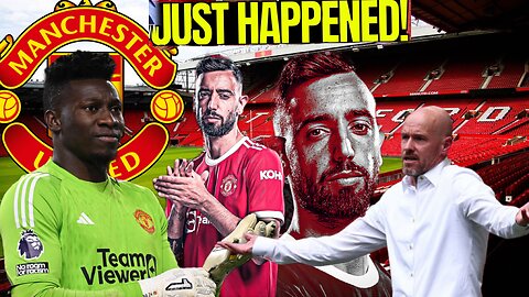 It is confirmed ✅ON AND OFF Ten Hag considering AXING Andre Onan🩸B Frenandez is player of high class