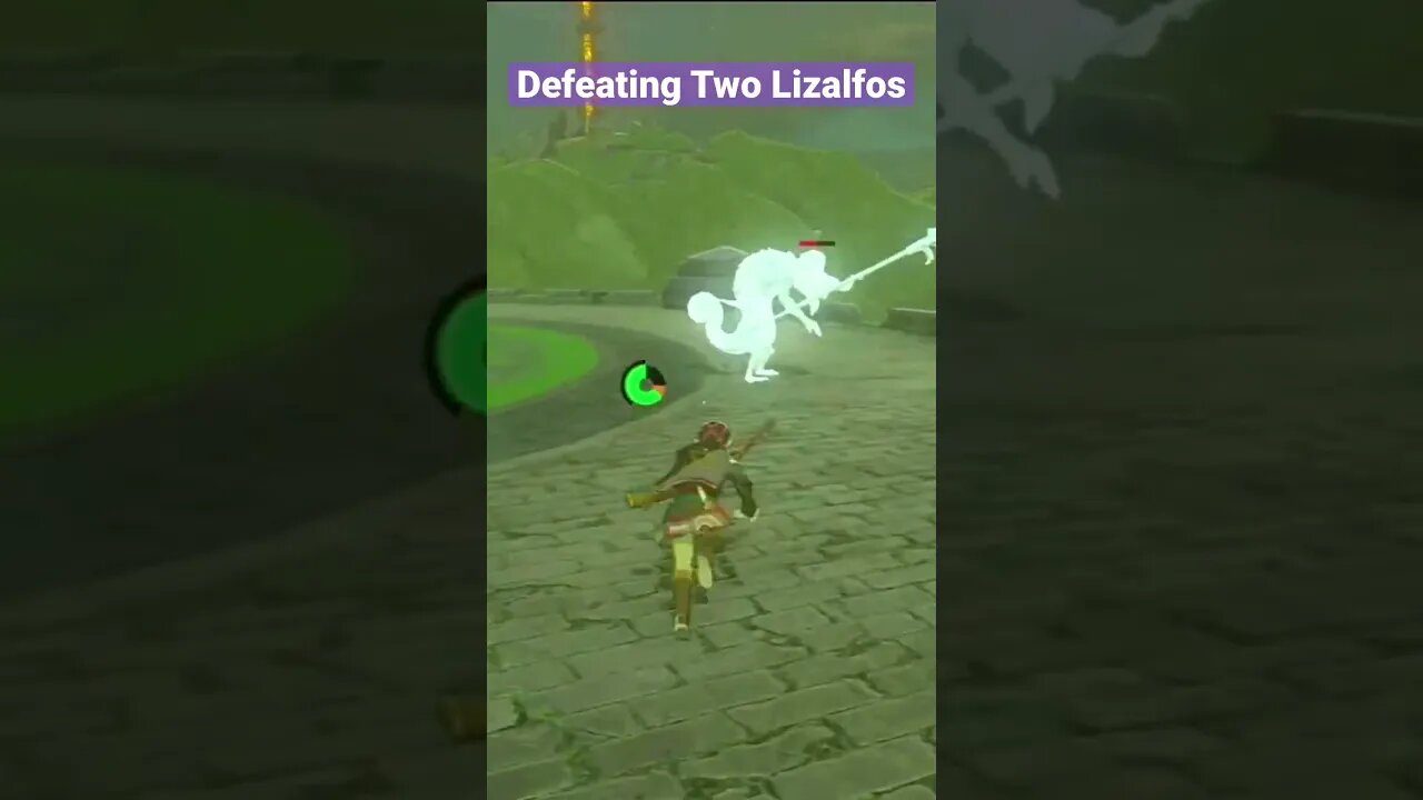 The Legend of Zelda: Breath of the Wild: Defeating Lizalfos