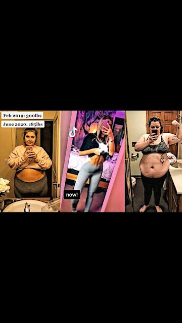 INCREDIBLE TIKTOK WEIGHT LOSS TRANSFORMATION: FAT TO HOTTIE