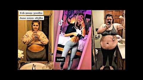 INCREDIBLE TIKTOK WEIGHT LOSS TRANSFORMATION: FAT TO HOTTIE