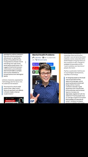 Victor Reacts: Is Anyone Surprised? Liberalism is a Mental Illness?