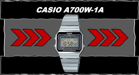 Casio A700W-1A Overview 06.16.21