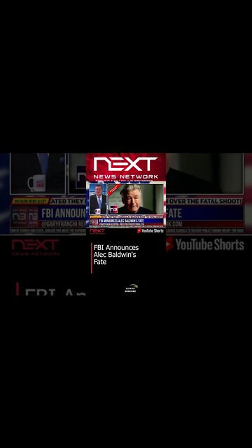 FBI Announces Alec Baldwin's Fate #shorts
