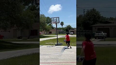 Dunk on 10 foot #shorts #basketball