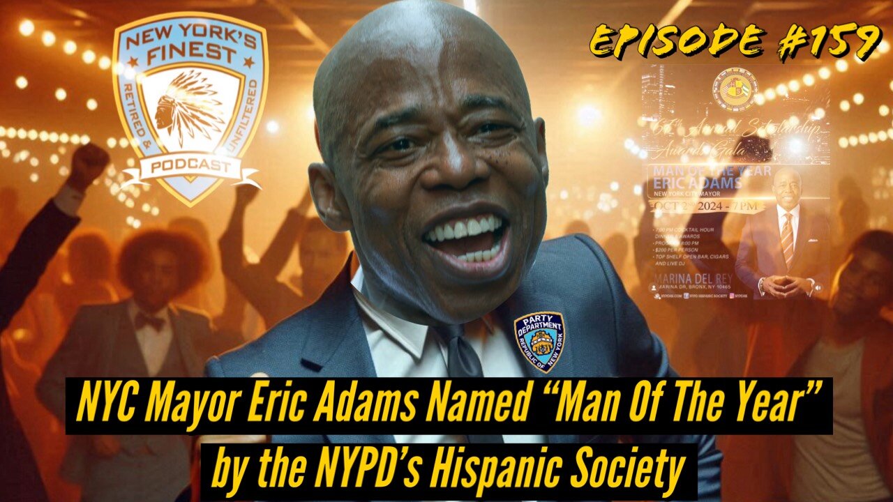 NYC Mayor Named Man of The Year By The NYPD Hispanic Society