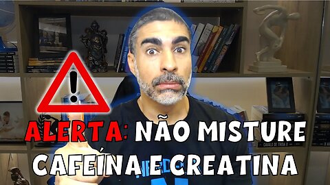 Não misture cafeína e creatina