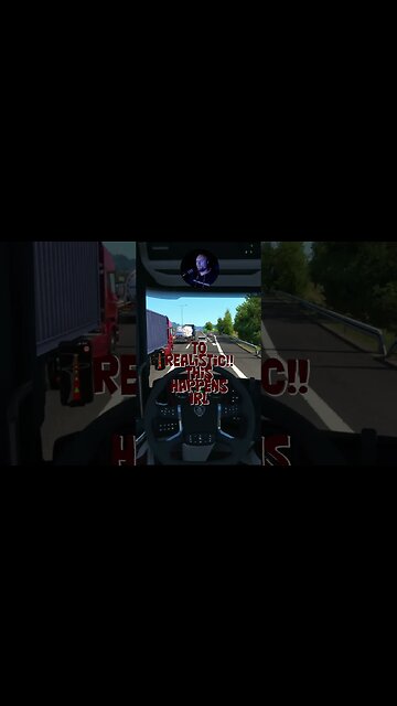 To Realistic #eurotrucksimulator2 #ets2 #game #sweden #streaming #shorts