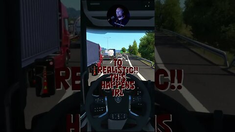 To Realistic #eurotrucksimulator2 #ets2 #game #sweden #streaming #shorts