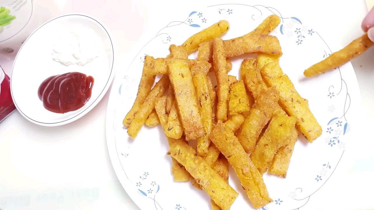 Masala Rice Flour Namakpare |Rice Flour Fries | #fries #namakpararecipe