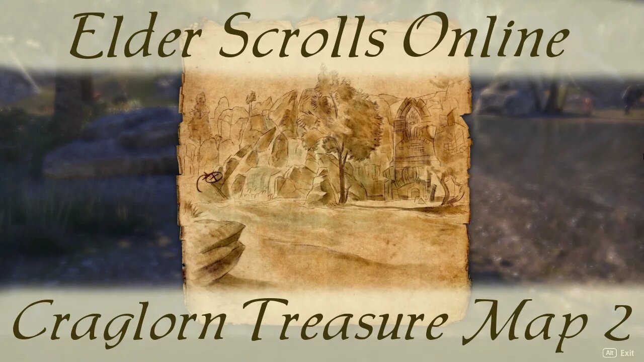 Craglorn Treasure Map 2 [Elder Scrolls Online ESO] ii