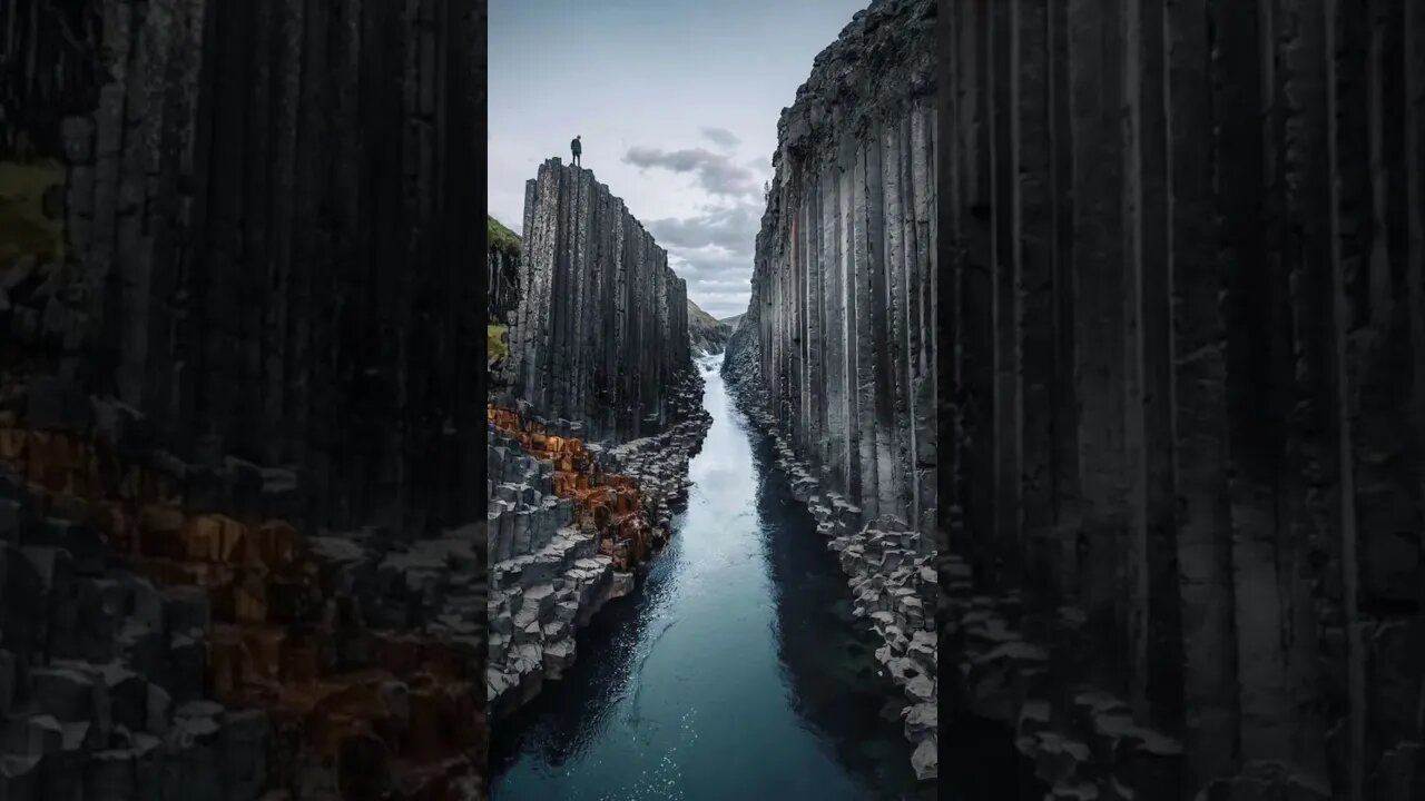 Stuðlagil Canyon Iceland