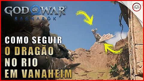 God of war Ragnarok, Como seguir o Dragão no Rio em Vanaheim, A Cratera | Super dica