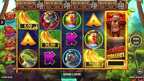 King Kong Cash Go Bananas JK Attract