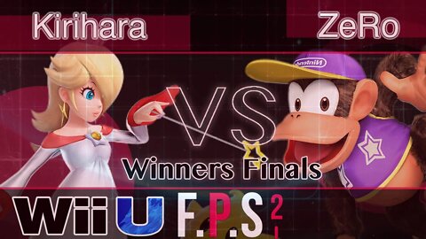Kirihara (Rosalina) vs. TSM|ZeRo (Diddy) - Wii U Winners Finals - FPS2
