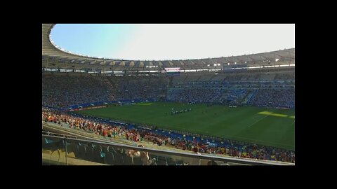 2019 Copa América: Fans chanting at the Maracana for Argentina vs. Venezuela