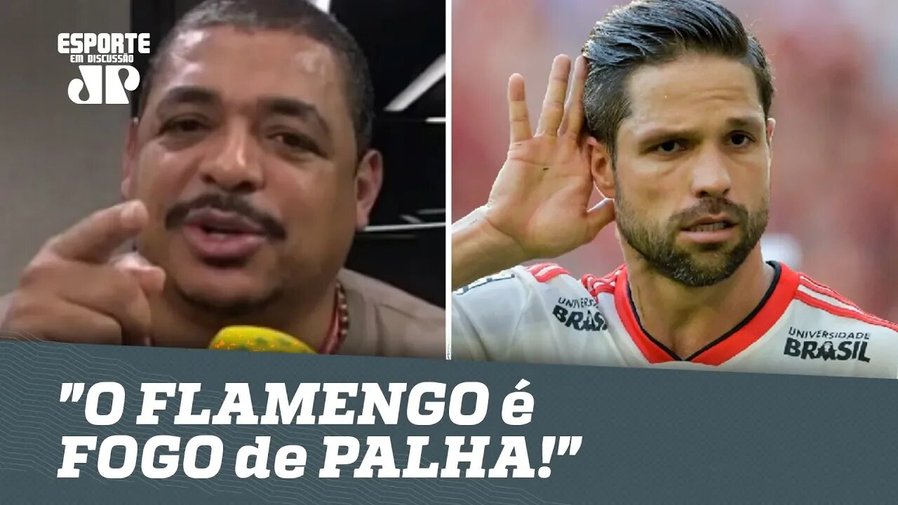 "O FLAMENGO é FOGO de PALHA!", provoca VAMPETA