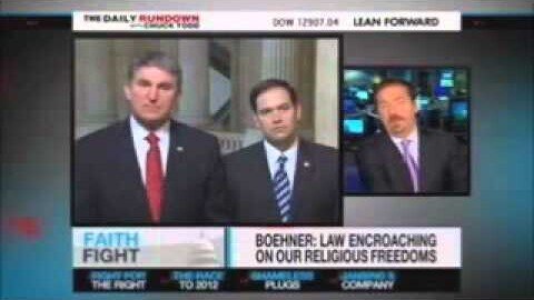 Senators Marco Rubio & Joe Manchin on MSNBC