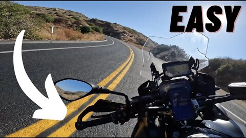 How To Ride A Motorcycle With ONE Hand