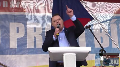 Demonstrace proti bídě Václavák 1.část