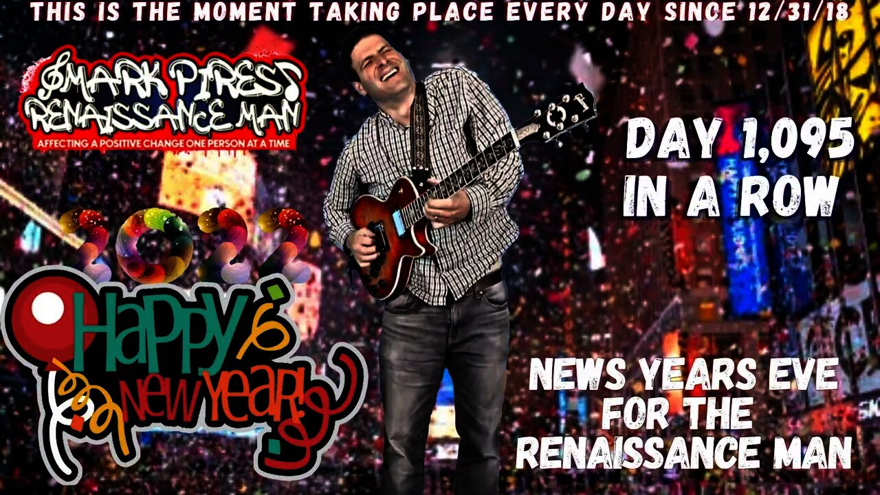 New Years Eve Year 3 for the Renaissance Man Show!! Let's Celebrate!!